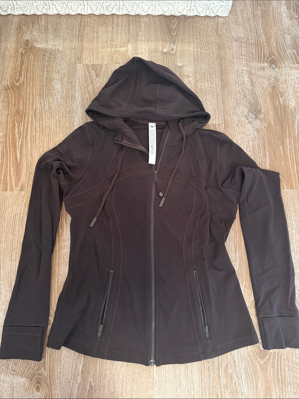 lululemon Brown Hooded Define Jacket